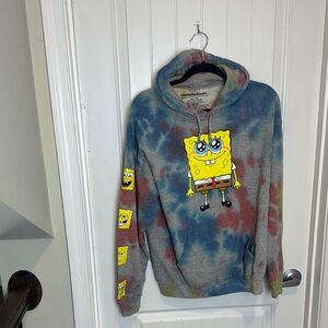 Nickelodeon Blue and Red SpongeBob Sweater